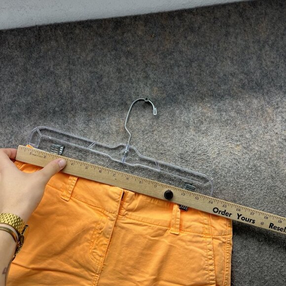 Vineyard Vines Shorts Womens 4 Orange Chino Stretch Casual Summer Beach Outdoors - Picture 5 of 12